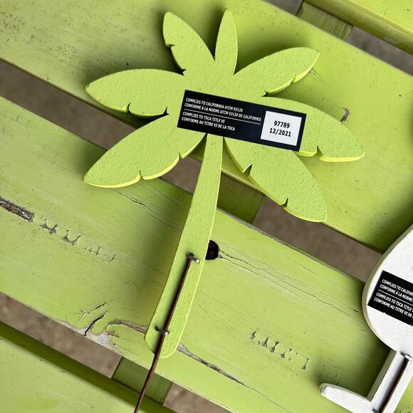 NWT Ashland Set of 4 Summer Themed Pineapple, Tropical Drink Floral Picks - Picture 6 of 10